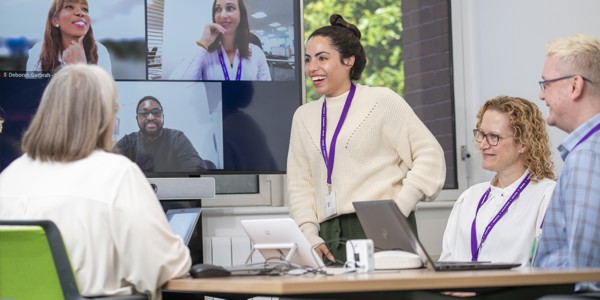 Hybrid project meeting