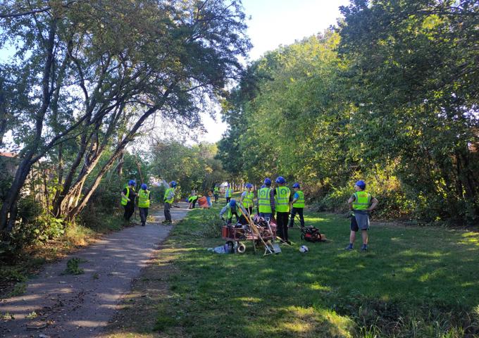 UKSBS Volunteers WB Canal Port